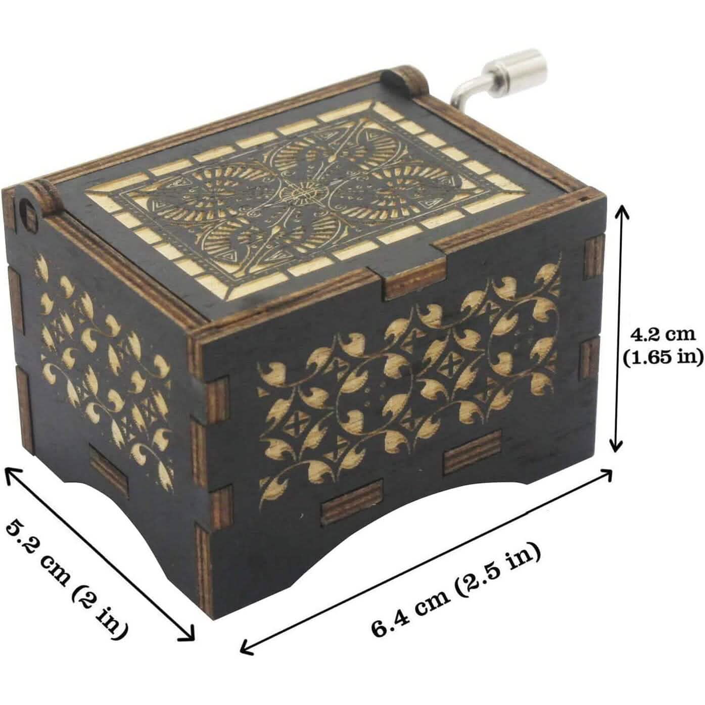 Antique Engraved Musical Box Can't Help Falling in Love DailySale