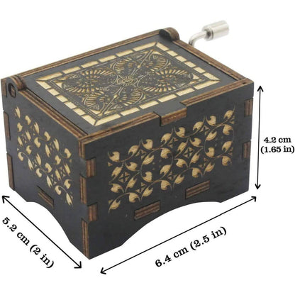 Antique Engraved Musical Box Can't Help Falling in Love DailySale