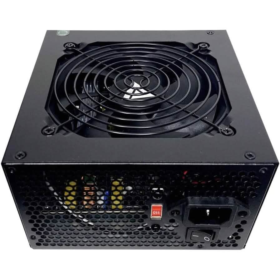 Apevia ATX-ES600W Essence 600W ATX Semi-Modular Gaming Power Supply with Auto-Thermally Controlled  (Refurbished) DailySale