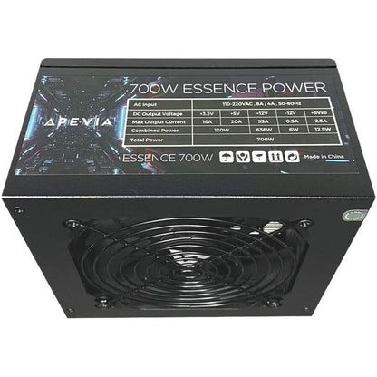Apevia ATX-ES700W Essence 700W ATX Semi-Modular Gaming Power Supply with Auto-Thermally Controlled  (Refurbished) DailySale