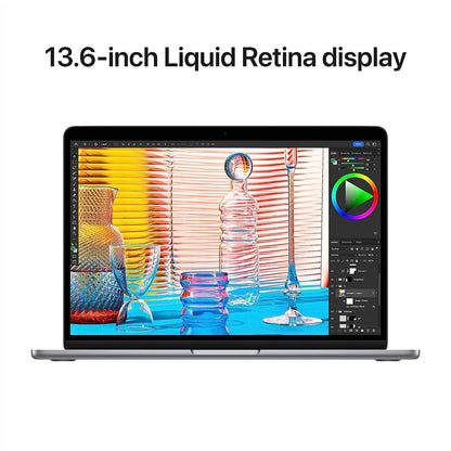 Apple 2022 MacBook Air Laptop M2 Chip 13.6" Liquid Retina Display 8GB RAM 256GB SSD MLXW3LL/A (Refurbished) DailySale