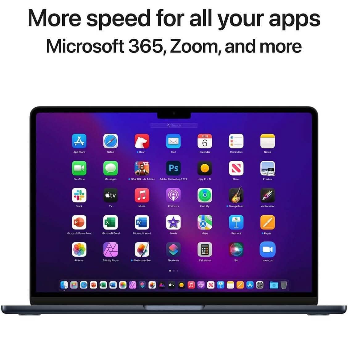 Apple 2022 MacBook Air Laptop with M2 chip 13.6" 8GB 256GB MLY33LL/A (Refurbished) DailySale