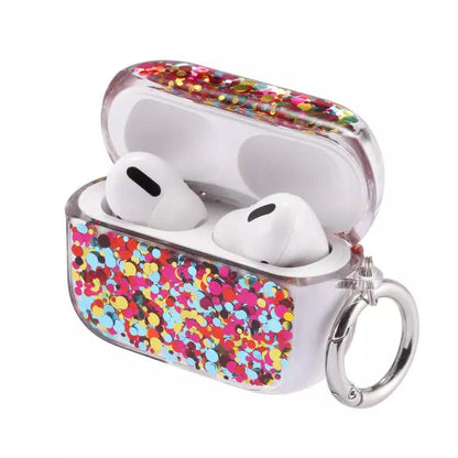 AirPods for Apple 1 & 2 Case Cover with Keychain Carabiner DailySale