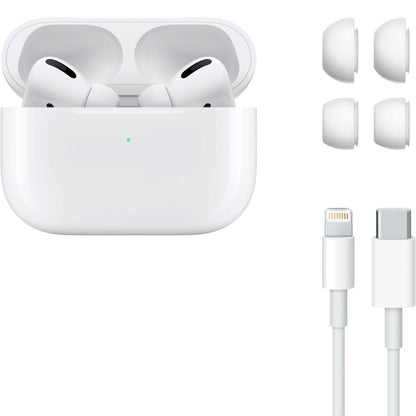Apple AirPods Pro with Magsafe Charging Case - White (Refurbished) DailySale