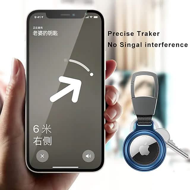 AirTag Magnetic Case with Keychain for Apple AirTag DailySale