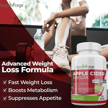 ACV Apple Cider Vinegar Organic Capsules DailySale
