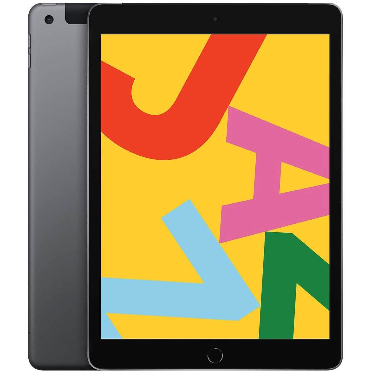 Apple iPad 7th Generation 10.2-Inch - WiFi + 4G LTE Cellular - Fully Unlocked (Refurbished) DailySale