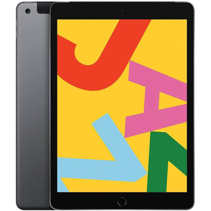 Apple iPad 7th Generation 10.2-Inch - WiFi + 4G LTE Cellular - Fully Unlocked (Refurbished) DailySale
