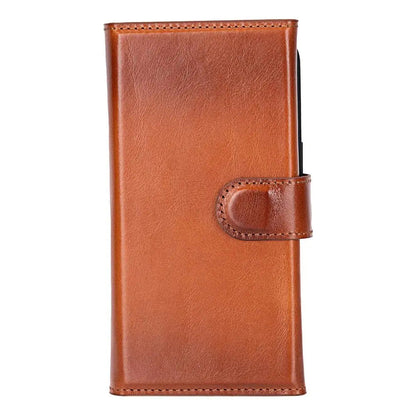 iPhone 16 Pro Leather Wallet Case Detachable RFID MagSafe – Santa Series Mizuri Leather