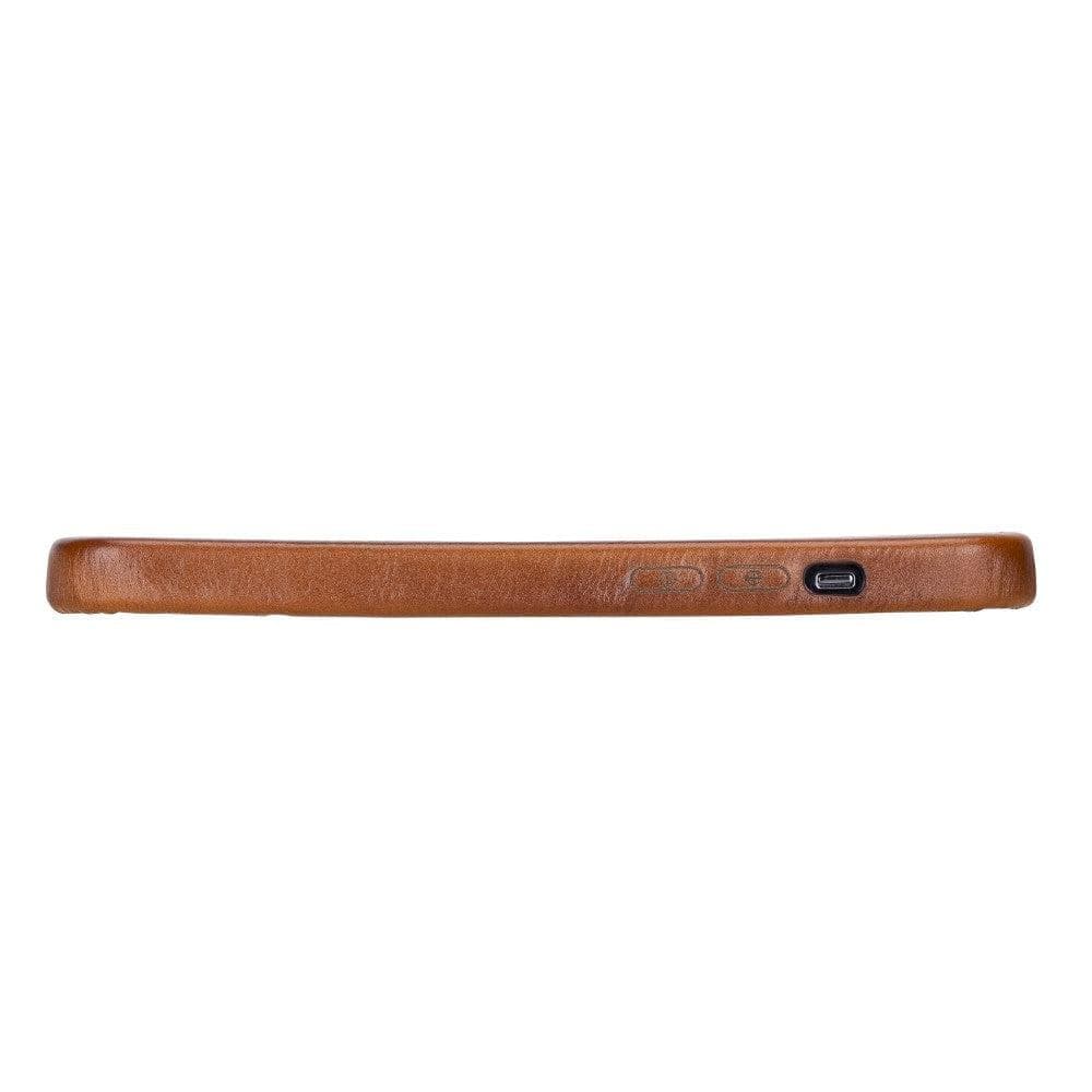 iPhone 14 Pro Genuine Leather Slim Case – Rock Cover Mizuri Leather