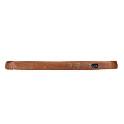 iPhone 14 Genuine Leather Slim Case – Rock Cover Mizuri Leather