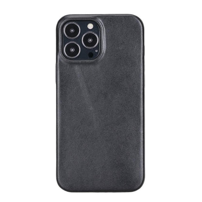 iPhone 14 Plus Genuine Leather Slim Case – Rock Cover Mizuri Leather