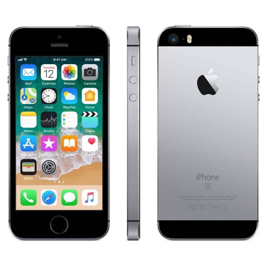 Apple iPhone SE Gray 32GB GSM T-Mobile Locked Smartphone (Refurbished) DailySale