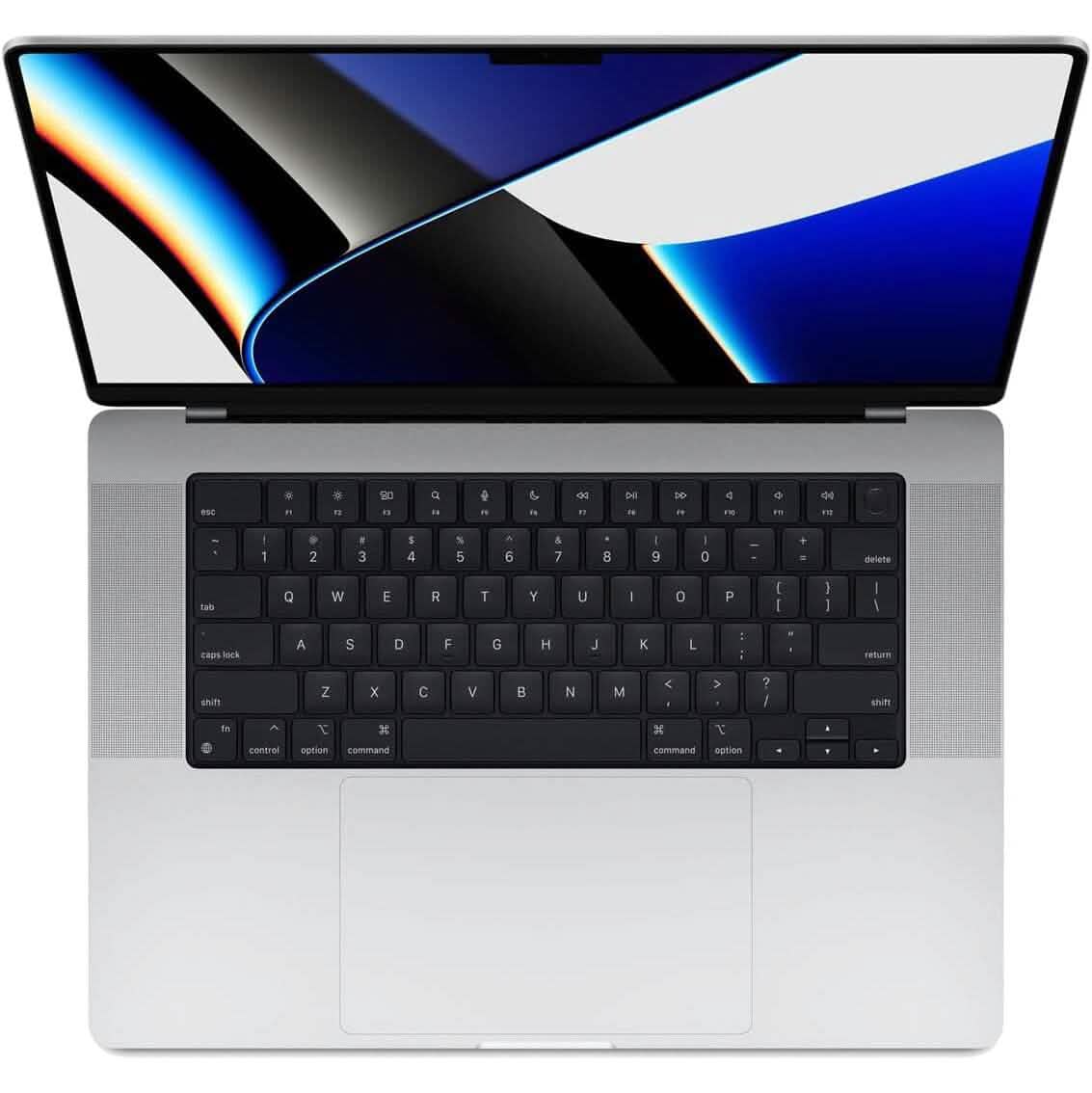 Apple MacBook Pro with Apple M1 Pro chip (16 inch, 16GB RAM, 512GB SSD) Silver MK1E3LL/A (Refurbished) DailySale