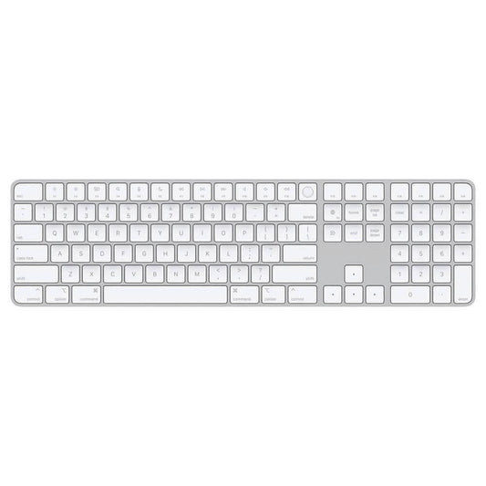 Apple Magic Keyboard with Touch ID and Numeric Keypad - US English - White Keys DailySale
