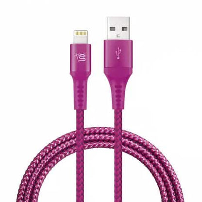 MFi Certified Colorful Rainbow Lightning Cables for Apple iPhone and iPad DailySale