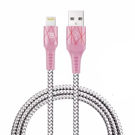MFi Certified Colorful Rainbow Lightning Cables for Apple iPhone and iPad DailySale