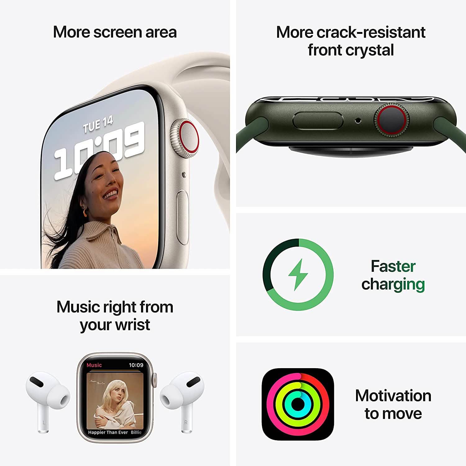 Apple Watch Series 7 GPS + Cellular 4G (Refurbished) DailySale