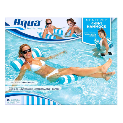 Aqua Leisure 4-In-1 Monterey Hammock Pool Float DailySale