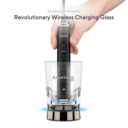 AquaSonic Black Series Pro Ultra Whitening 40,000 VPM Rechargeable Electric Toothbrush DailySale