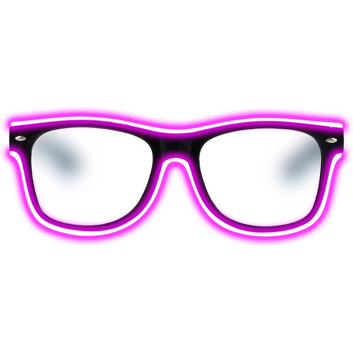 Aquat Light up EL Wire Neon Rave Glasses DailySale