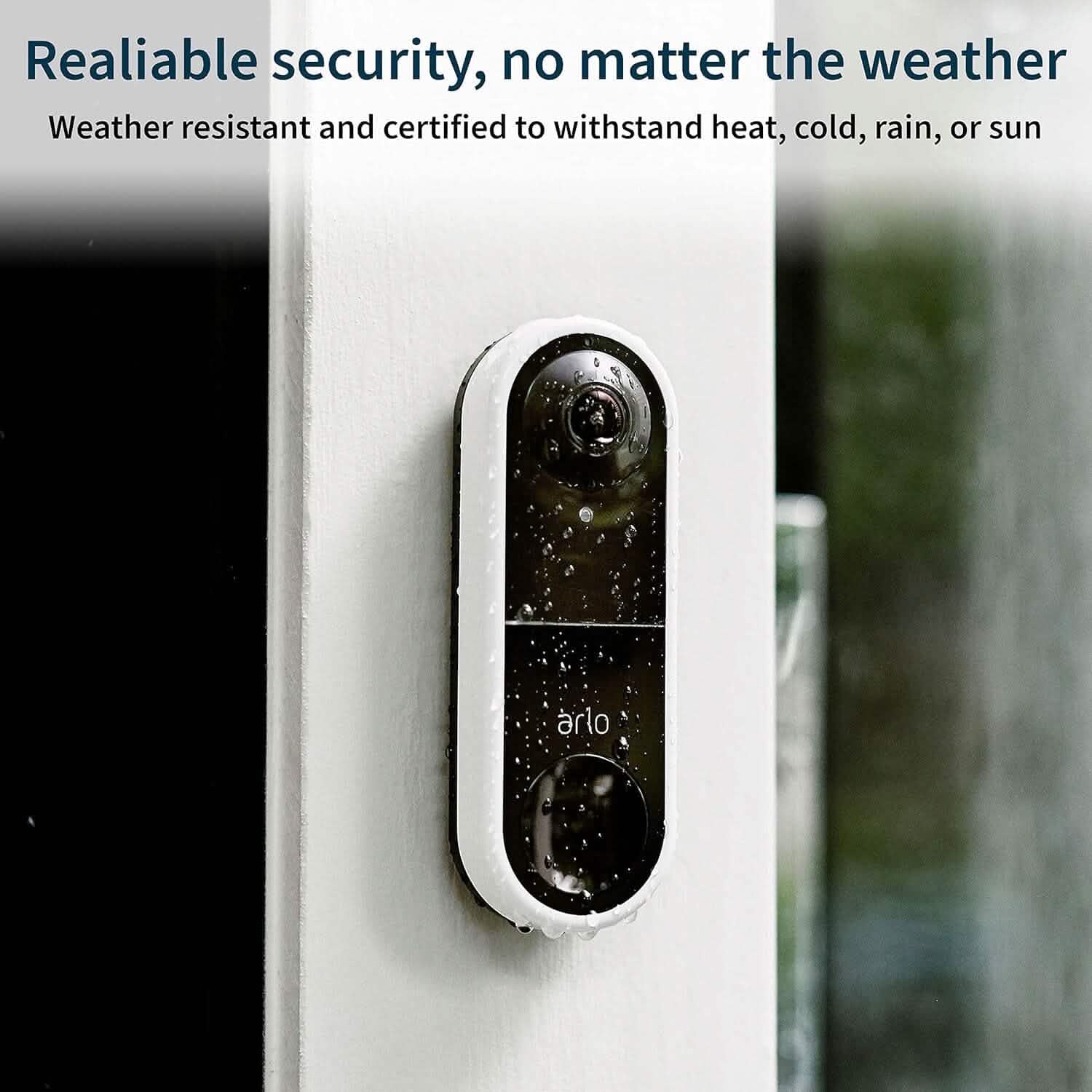 Arlo Essential Wired Video Doorbell  (Refurbished) DailySale
