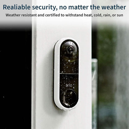 Arlo Essential Wired Video Doorbell  (Refurbished) DailySale