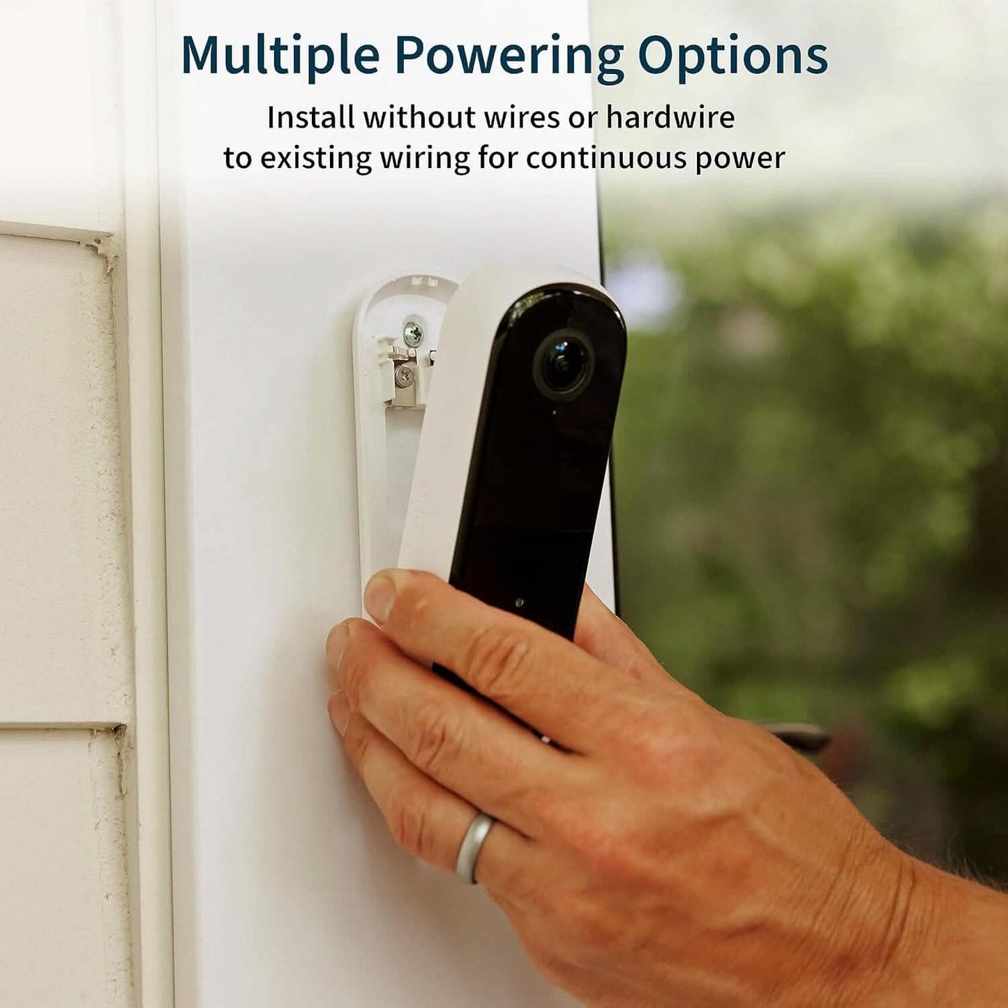 Arlo Video Doorbell 2K (2nd Generation) – Battery Operated or Wired Doorbell  (Refurbished) DailySale