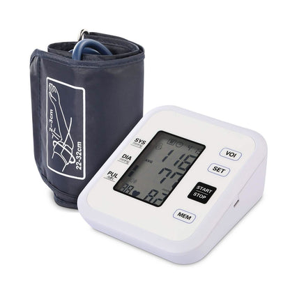 Arm Blood Pressure Monitor with Adjustable Cuff DailySale