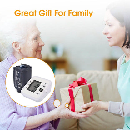 Arm Blood Pressure Monitor with Adjustable Cuff DailySale
