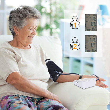 Arm Blood Pressure Monitor with Adjustable Cuff DailySale