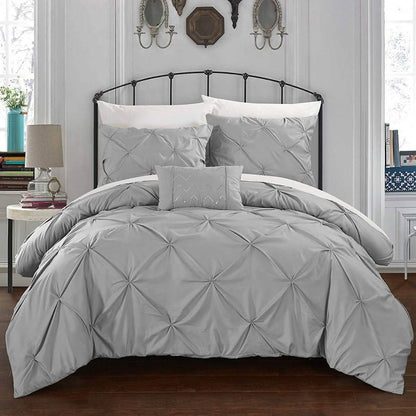 Armi Pinch-Pleated Microfiber Duvet Cover Set DailySale