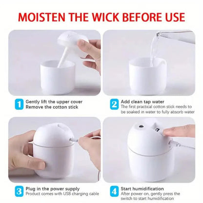 Aroma Diffuser & Humidifier Cold Mist & Night Light DailySale