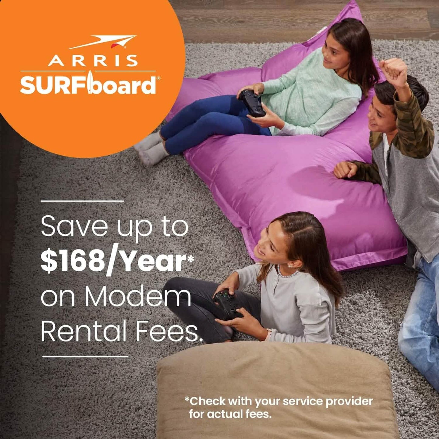 ARRIS SURFboard SBG8300 DOCSIS 3.1 Gigabit Cable Modem & AC2350 Wi-Fi Router (Refurbished) DailySale