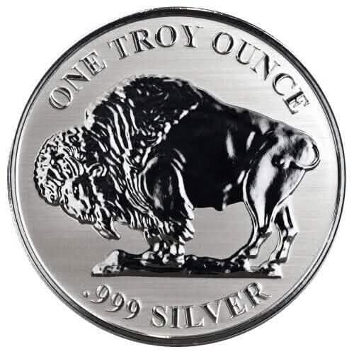 Asahi Buffalo REVERSE PROOF - 1 oz .999 Silver Round DailySale