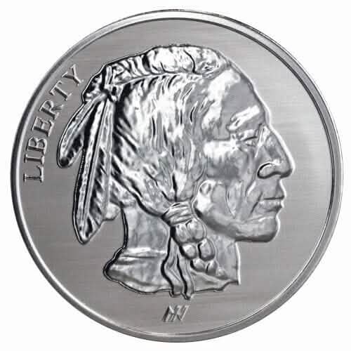 Asahi Buffalo REVERSE PROOF - 1 oz .999 Silver Round DailySale
