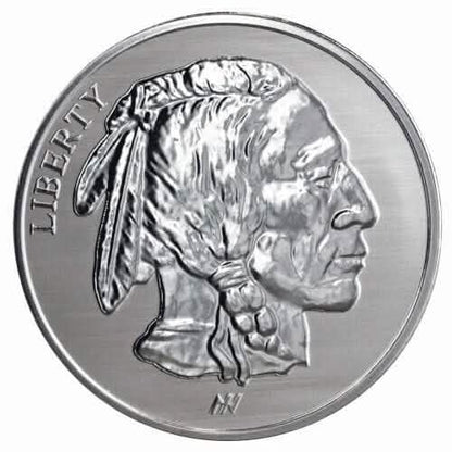 Asahi Buffalo REVERSE PROOF - 1 oz .999 Silver Round DailySale