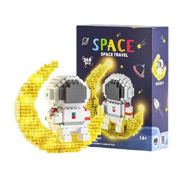 Astronaut Building Blocks LED Glowing Toys DailySale