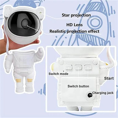Astronaut Galaxy Starry Sky Projector with Timer Remote DailySale