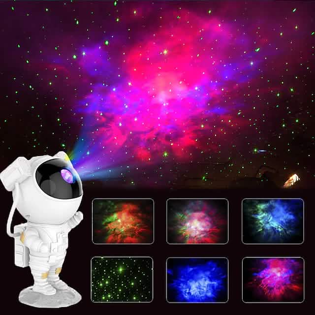 Astronaut Galaxy Starry Sky Projector with Timer Remote DailySale