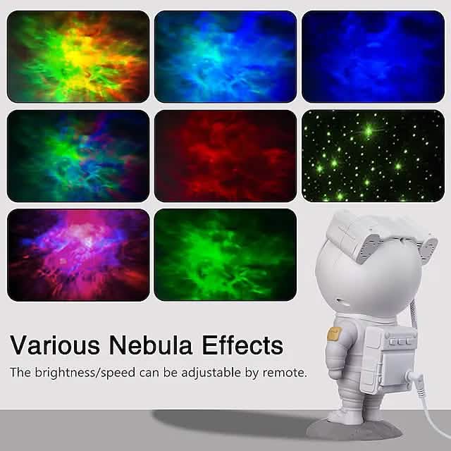 Astronaut Galaxy Starry Sky Projector with Timer Remote DailySale