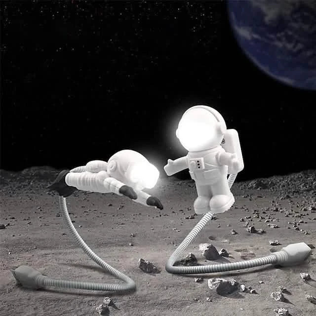 Astronaut Reading LED Night Light DailySale
