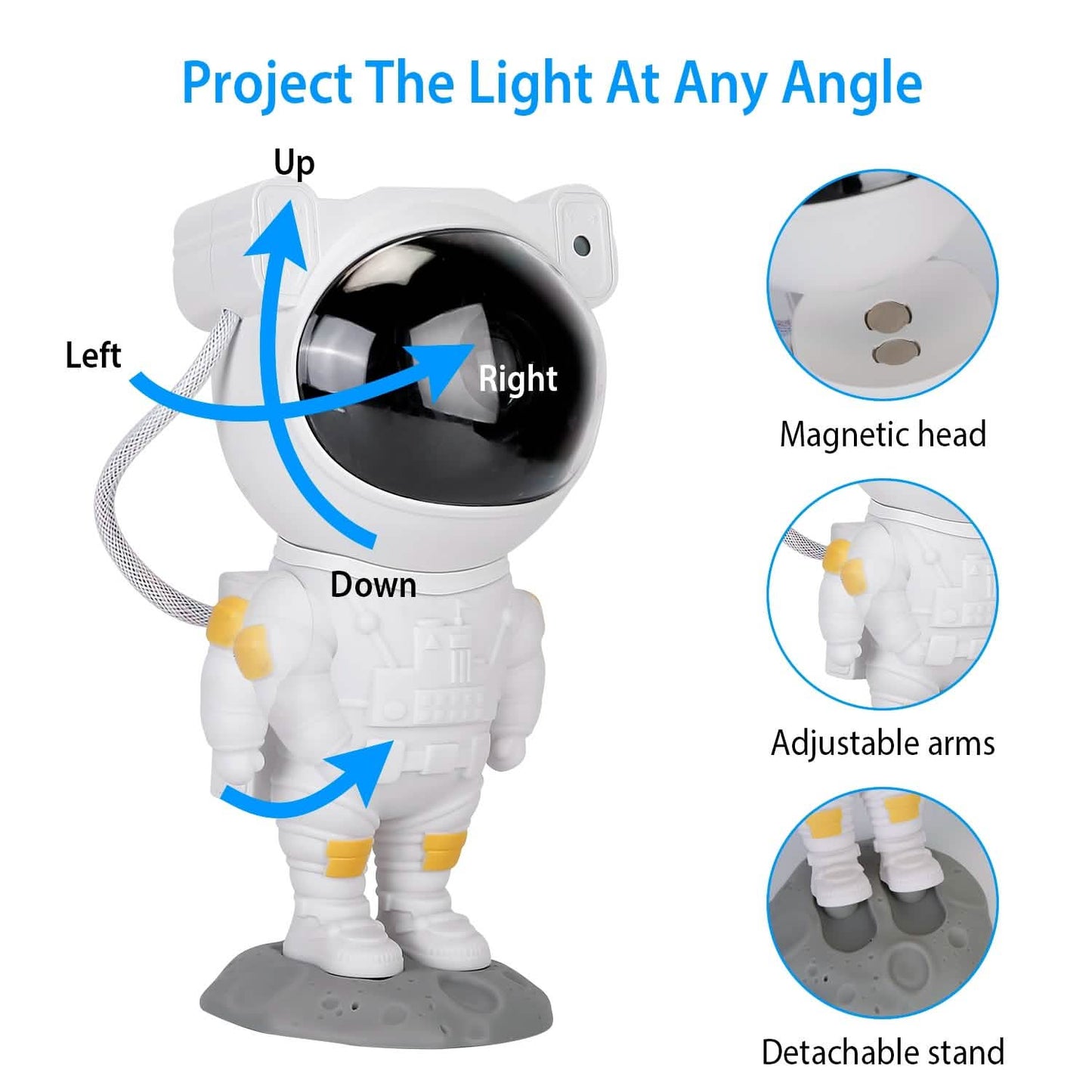 Astronaut Star Projector Light with Remote Control DailySale