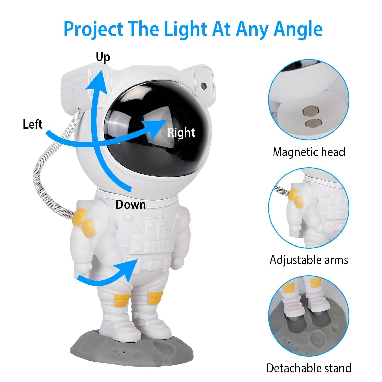 Astronaut Star Projector Light with Remote Control DailySale