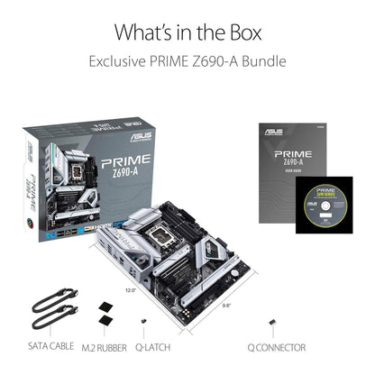 ASUS Prime Z690-A LGA 1700 Intel 12th ATX Motherboard  (Refurbished) DailySale