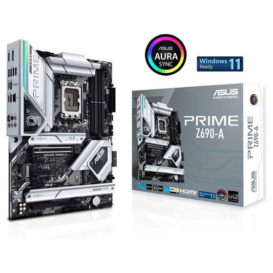 ASUS Prime Z690-A LGA 1700 Intel 12th ATX Motherboard  (Refurbished) DailySale