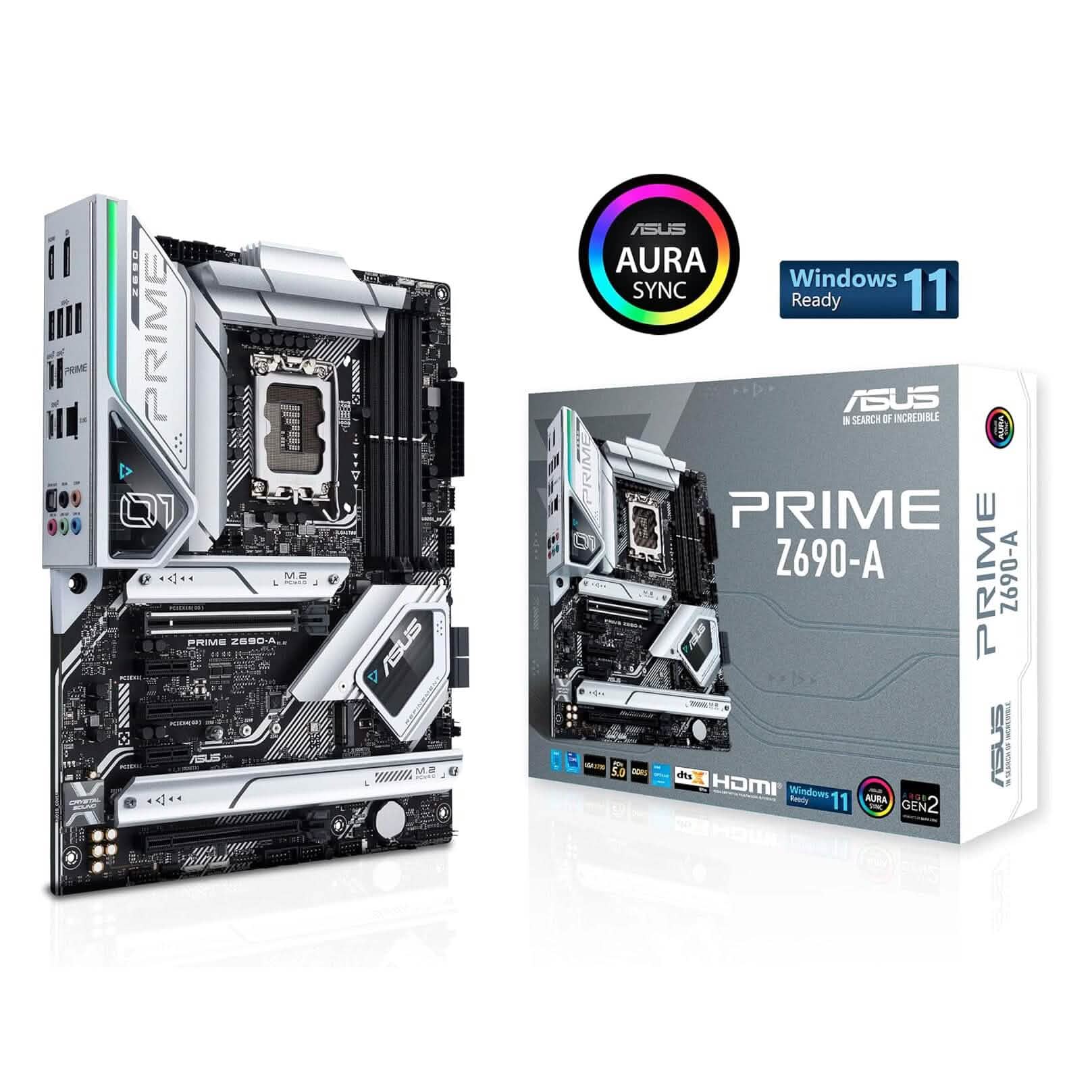 ASUS Prime Z690-A LGA 1700 Intel 12th ATX Motherboard (Refurbished) DailySale