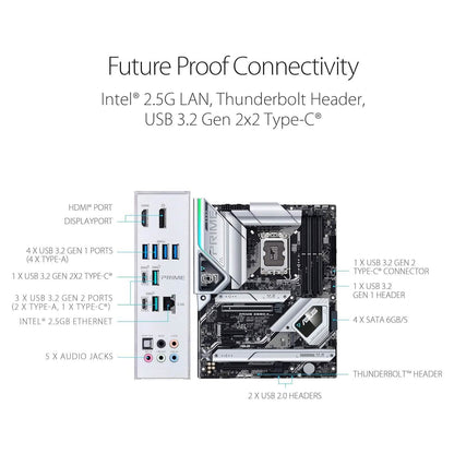 ASUS Prime Z690-A LGA 1700 Intel 12th ATX Motherboard (Refurbished) DailySale