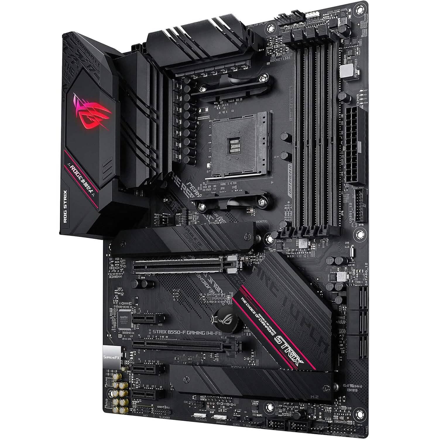 ASUS ROG Strix B550-F Gaming AMD AM4 Zen 3 Ryzen 5000 & 3rd Gen Ryzen ATX  (Refurbished) DailySale