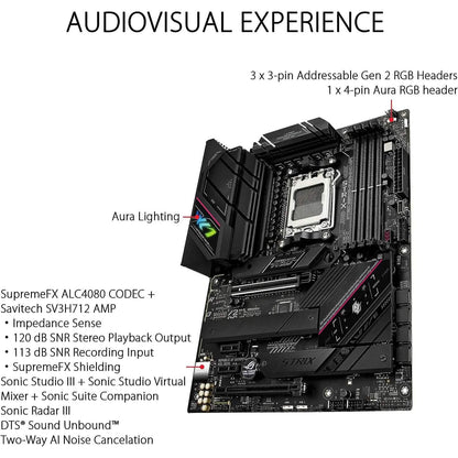 Asus Rog Strix B650E-F Gaming WiFi AM5 Ryzen 7000 Gaming Motherboard (Refurbished) DailySale
